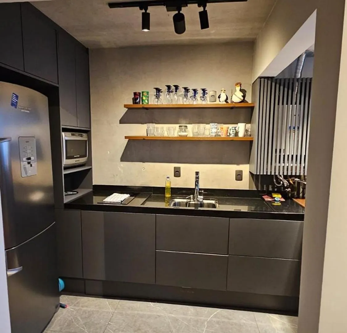 Apartman Flat Apart-Hotel La Maison D'Estan Moema São Paulo Brazília