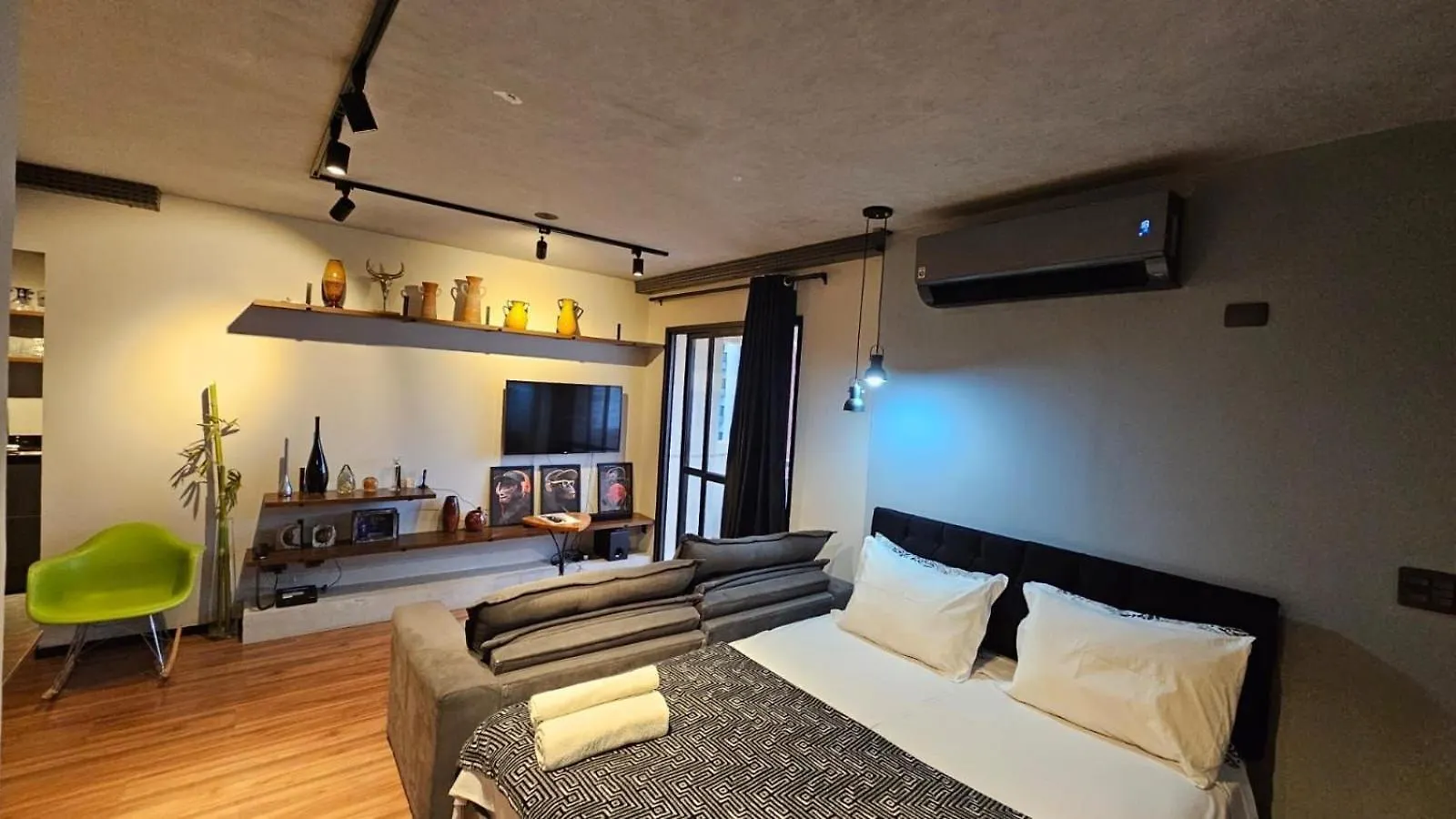 Apartman Flat Apart-Hotel La Maison D'Estan Moema São Paulo Brazília